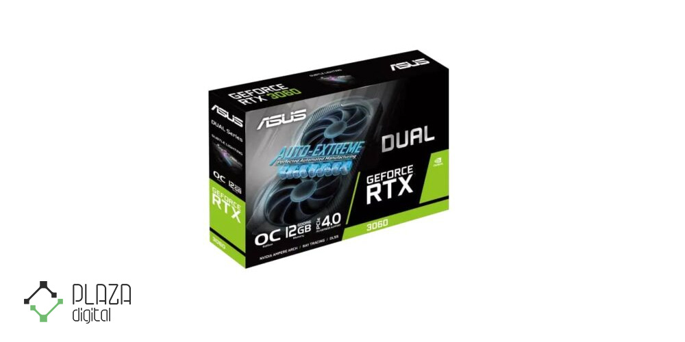 کارت گرافیک ایسوس مدل Dual Geforce RTX 3060 OC Edition