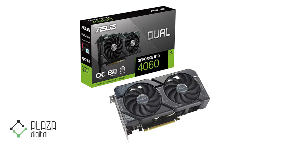 کارت گرافیک ایسوس مدل Dual RTX 4060 OC Edition