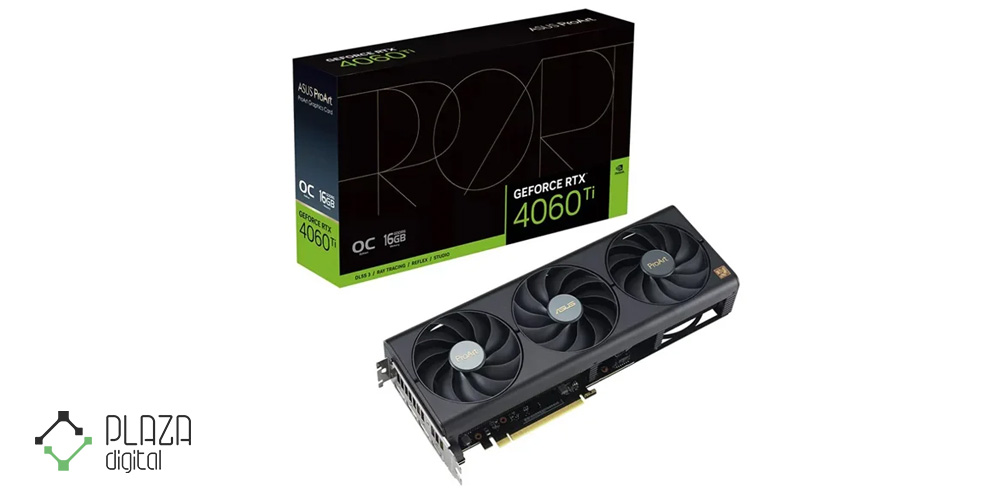 کارت گرافیک ایسوس مدل ProArt GeForce RTX 4060 Ti OC Edition 16 GB