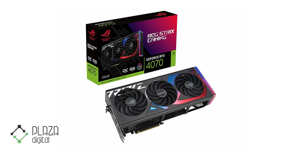 کارت گرافیک ایسوس مدل ROG Strix GeForce RTX 4070 Ti 12 GB