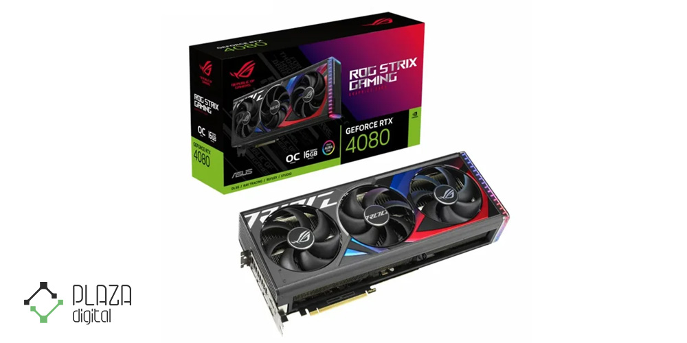 کارت گرافیک ایسوس مدل ROG Strix GeForce RTX 4080 16 GB OC Edition