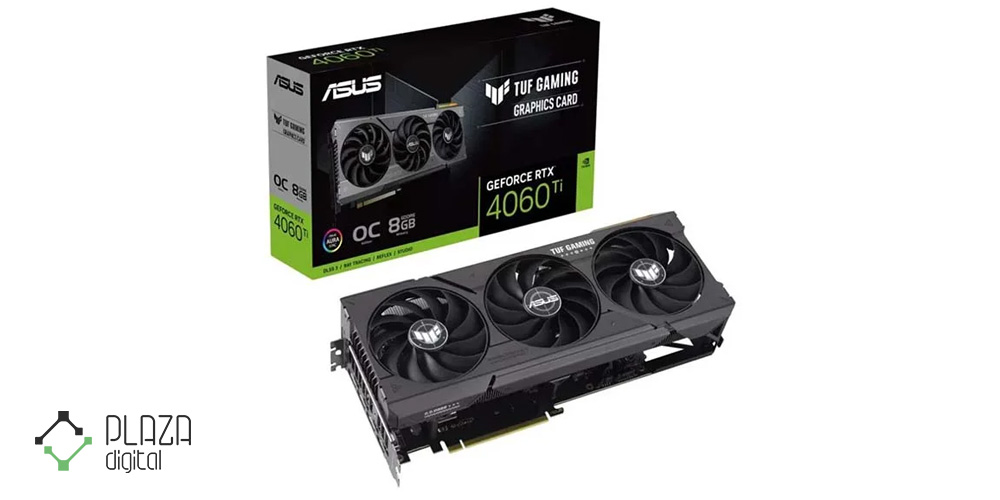 کارت گرافیک ایسوس مدل TUF GeForce RTX 4060 Ti OC Edition