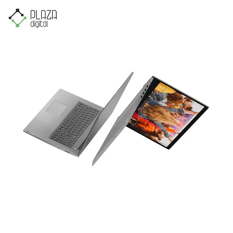 نمای جلو و پشت لپ تاپ 15.6 اینچی لنوو 3 IdeaPad مدل IP3-JQ