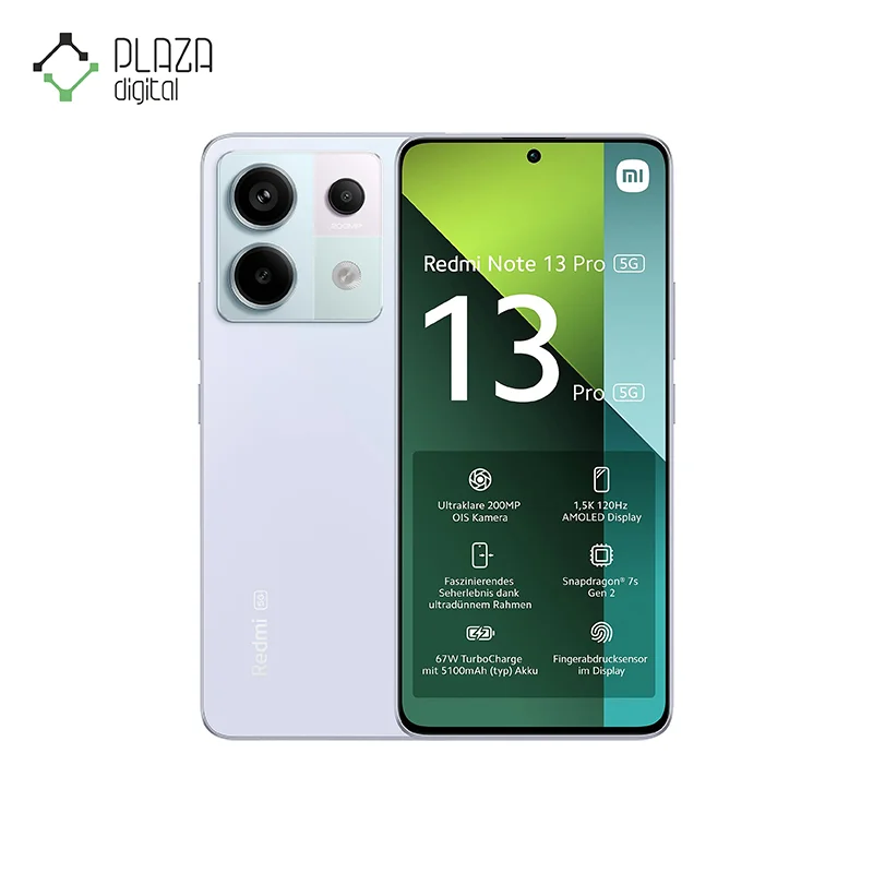 گوشی موبایل شیائومی مدل Redmi Note 13 Pro ظرفیت 128 گیگابایت با رم 8 گیگابایت