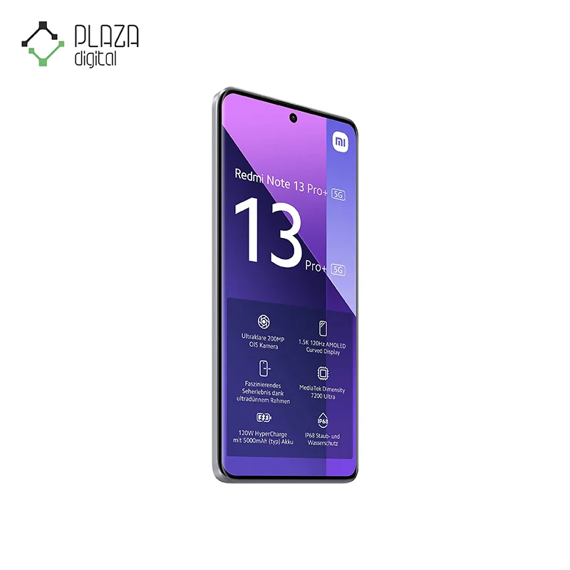 گوشی موبایل شیائومی مدل Redmi Note 13 Pro Plus ظرفیت 512 گیگابایت با رم 12 گیگابایت