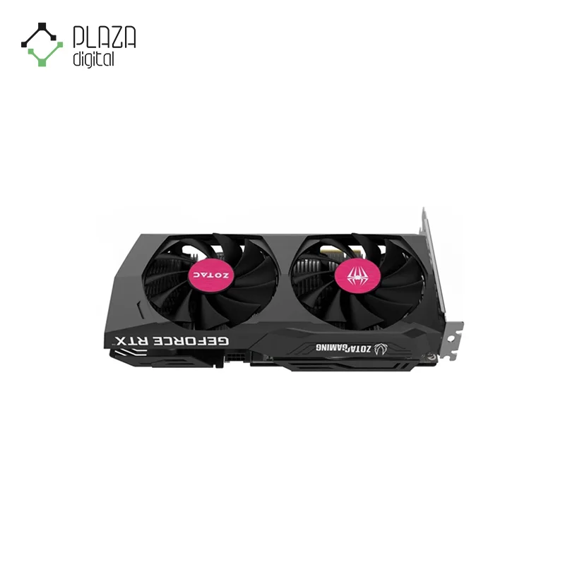 نمای کلی کارت گرافیک زوتاک مدل geforce rtx 4060 8gb oc spider-man حافظه 8 گیگابایت