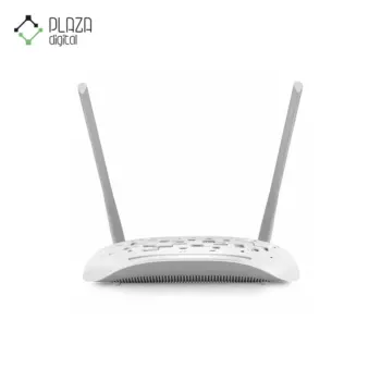 نمای اصلی مودم روتر +adsl2 بی‌سیم 300mbps تی پی لينک مدل td-w8961n