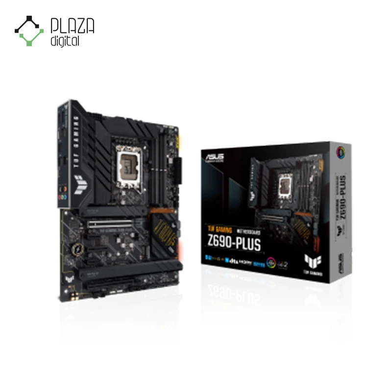 نمای اصلی مادربرد ایسوس مدل tuf gaming z690 plus ddr5