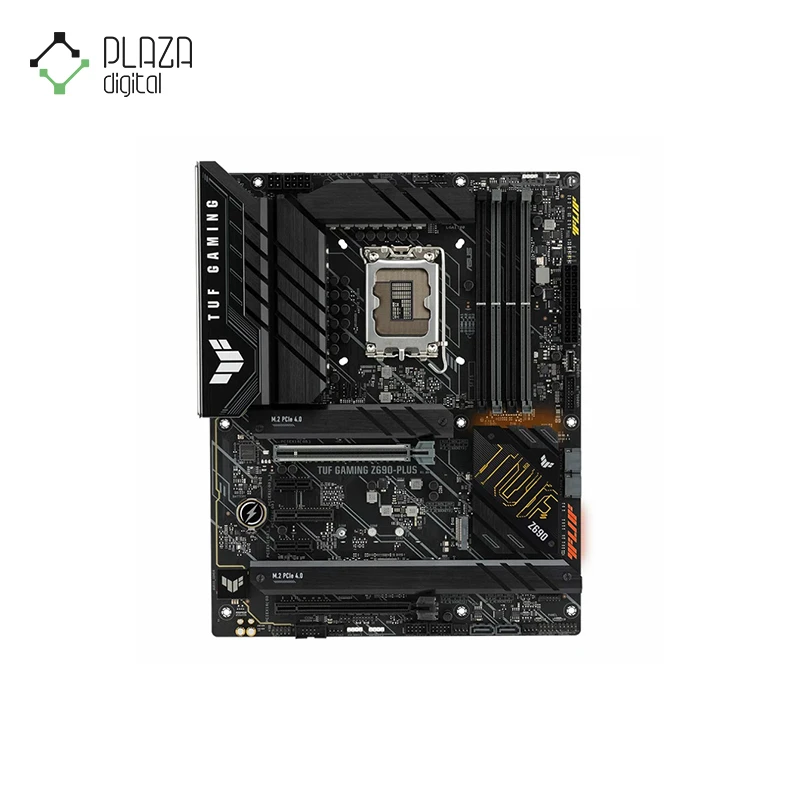 نمای رو به رو مادربرد ایسوس مدل tuf gaming z690 plus ddr5