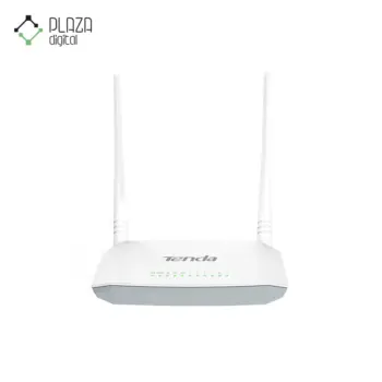 نمای اصلی مودم روتر +adsl2 بی‌سیم 300mbps تندا مدل d301 v2