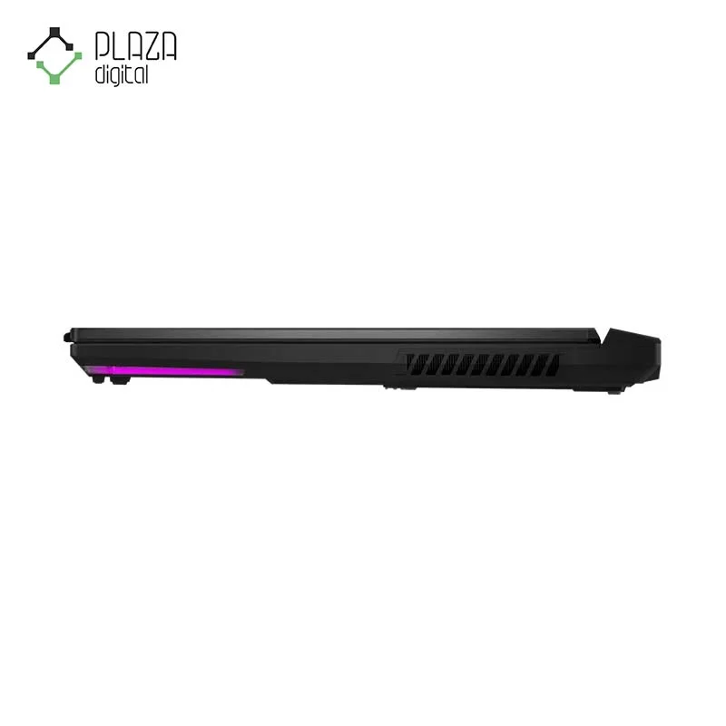 نمای لبه کناری لپ تاپ گیمینگ 17.3 اینچی ایسوس ROG Strix SCAR 17 X3D مدل G733PYV-A