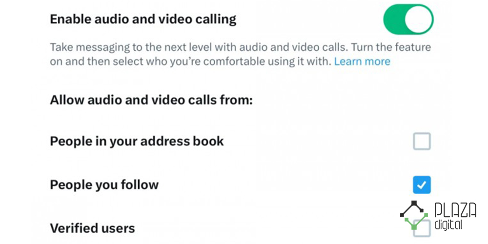 اضافه شدن تماس صوتی-تصویری ایکس X (توییتر) در اندروید