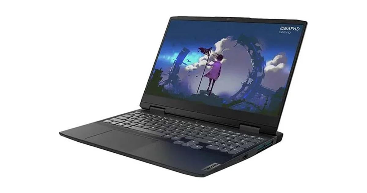 ideapad gaming 3 qc lenovo laptop right view