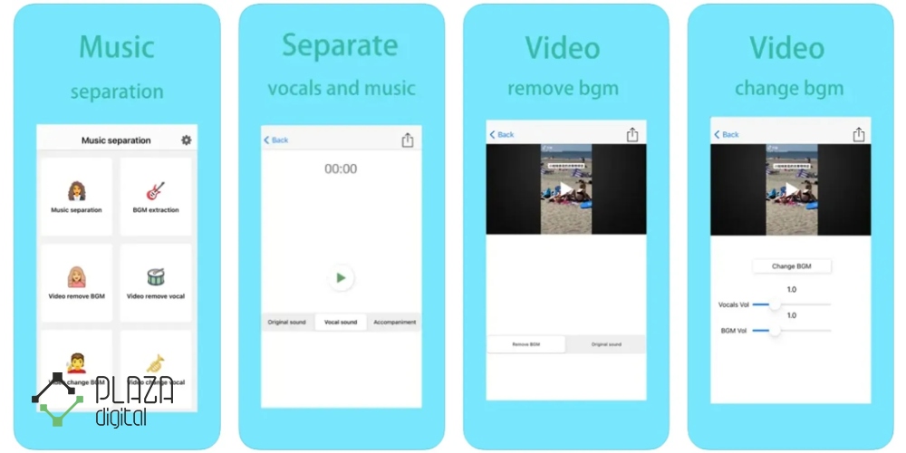 03 اپلیکیشن Remove Vocals