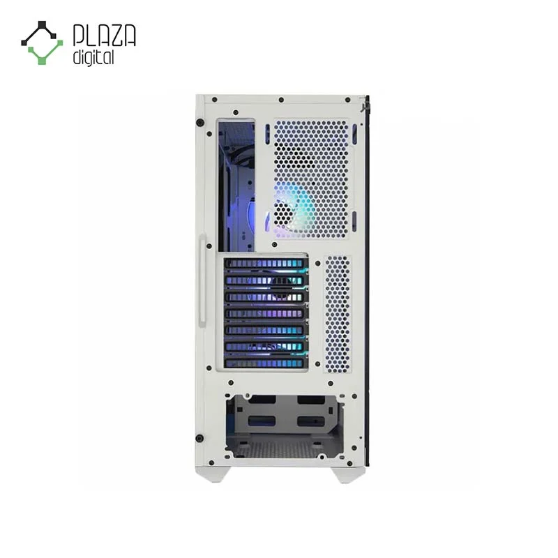 نمای پشت کیس کامپیوتر کولر مستر مدل MASTERBOX TD500 MESH WHITE رنگ سفید