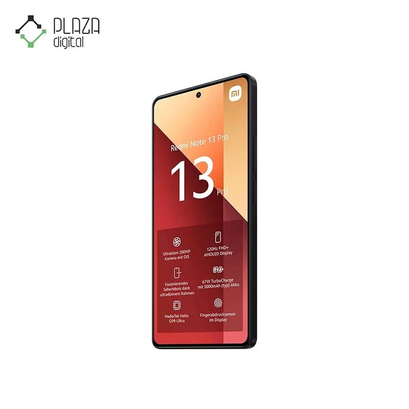 گوشی موبایل شیائومی مدل Redmi Note 13 Pro 4G ظرفیت 256 گیگابایت با رم 8 گیگابایت