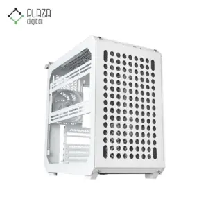 کیس کامپیوتر کولر مستر مدل QUBE 500 FLATPACK White رنگ سفید