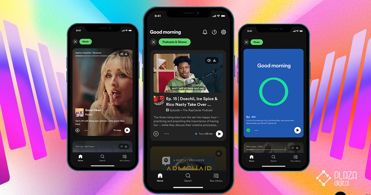 بهترین موزیک پلیرهای آیفون Spotify