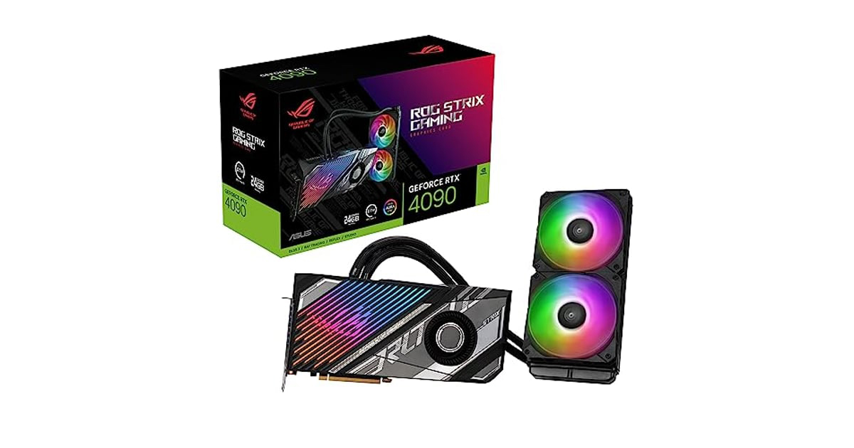 ROG Strix LC GeForce RTX 4090 GDDR6X OC Edition