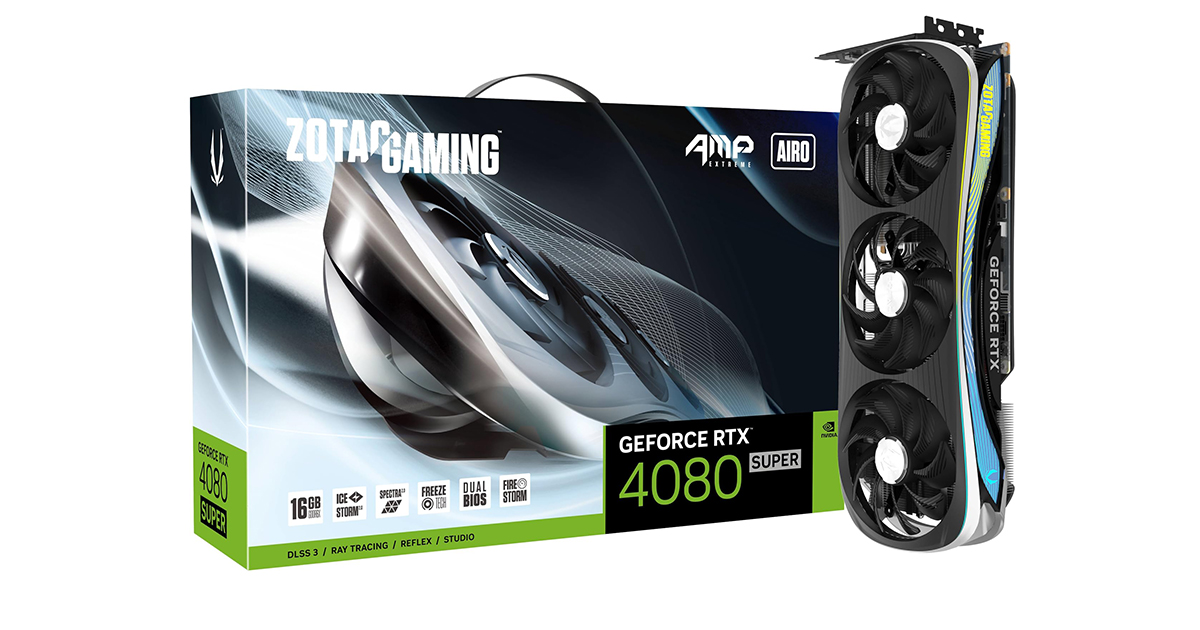 GAMING GeForce RTX 4080 SUPER AMP Extreme AIRO GDDR6X