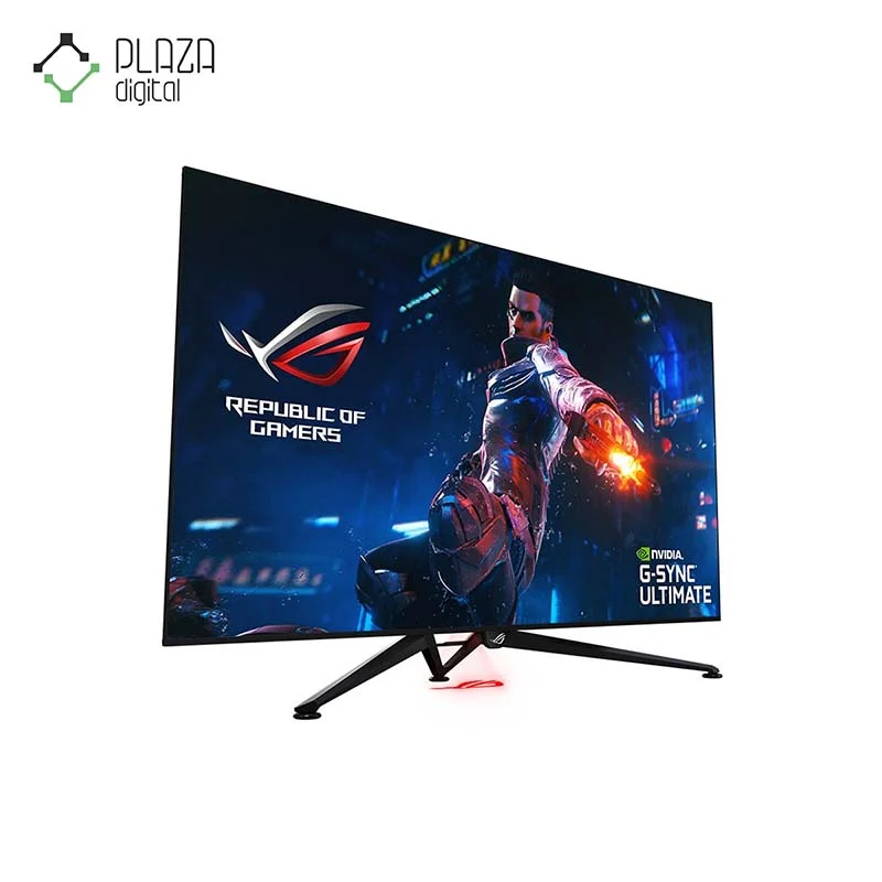 نمای سمت چپ مانیتور گیمینگ 65 اینچ ایسوس ROG SWIFT مدل PG65UQ