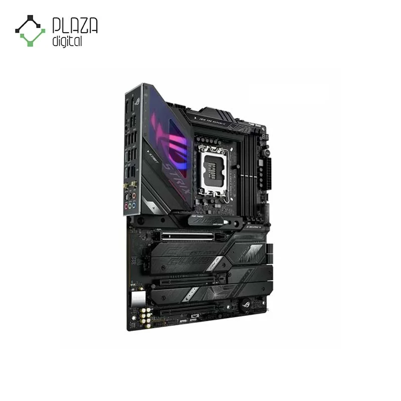 نمای سمت چپ مادربرد ایسوس مدل ROG STRIX Z790 E GAMING WIFI D5