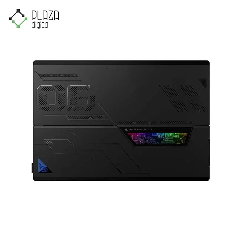 نمای قاب پشت لپ تاپ گیمینگ 13 اینچی ایسوس ROG Flow Z13 مدل GZ301VV