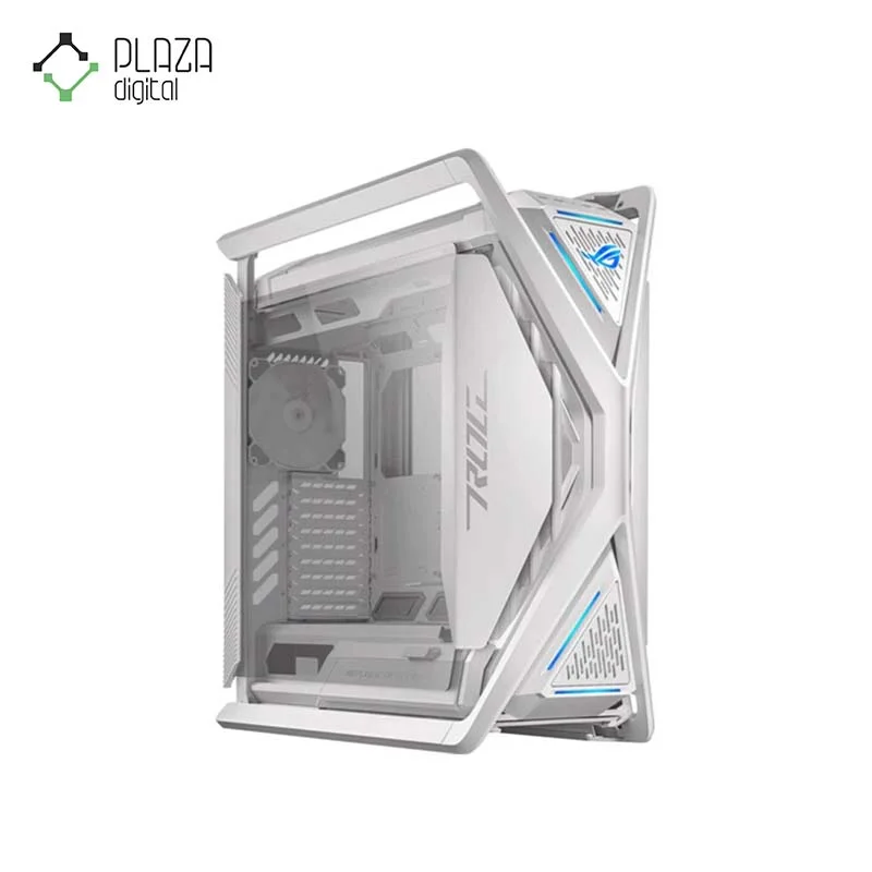 نمای سمت چپ کیس کامپیوتر ایسوس مدل ROG Hyperion GR701 White