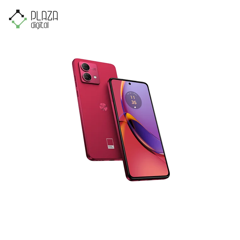 نمای کلی گوشی موبایل موتورولا مدل moto g84 ظرفیت 256 گیگابایت با رم 12 گیگابایت قرمز