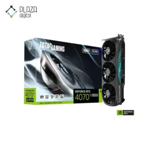 کارت گرافیک زوتاک مدل GAMING GeForce RTX 4070 Ti SUPER Trinity Black حافظه 16 گیگابایت