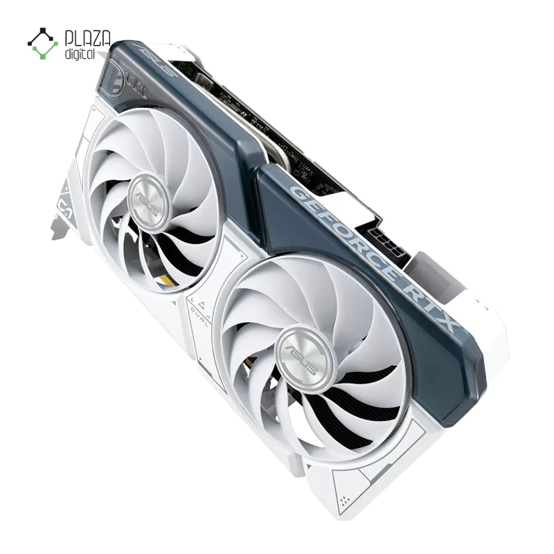 کارت گرافیک ایسوس مدل Dual GeForce RTX 4060 White OC Edition 8GB GDDR6 حافظه 8 گیگابایت - پلازا دیجیتال