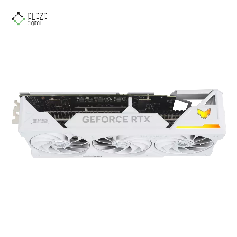 کارت گرافیک ایسوس مدل TUF Gaming GeForce RTX 4070 Ti SUPER BTF White OC Edition 16GB GDDR6X حافظه 16 گیگابایت - پلازا دیجیتال