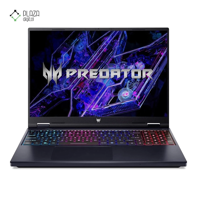 نمای رو به رو لپ تاپ ایسر 16 اینچی مدل Predator Helios Neo 16 PHN16-72-93NZ i9 14900HX 16GB 1TB SSD RTX4060 پلازا دیجیتال