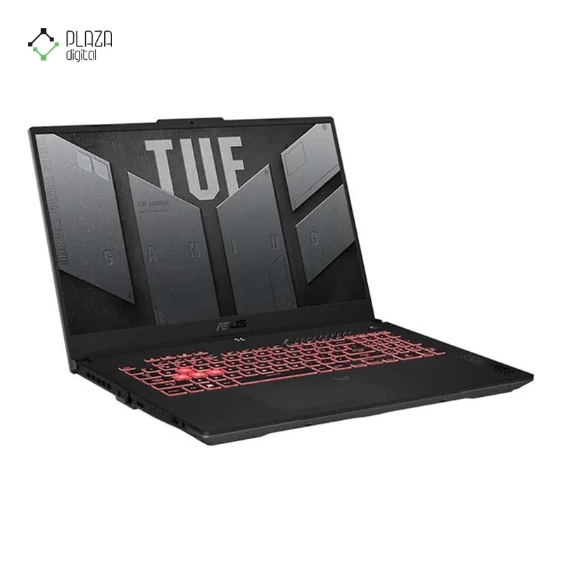 نمای سمت چپ لپ تاپ ایسوس 15.6 اینچی مدل TUF Gaming A15 FA507NU R7 7735HS 16GB 2TB SSD RTX4050 پلازا دیجیتال