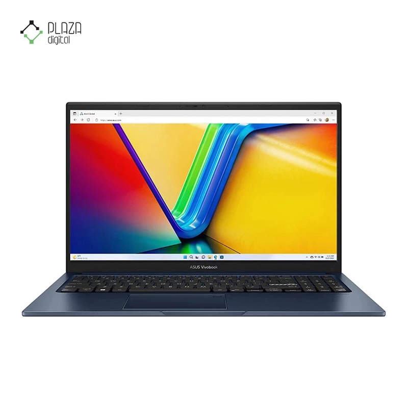 نمای جلو لپ تاپ ایسوس 15.6 اینچی مدل VivoBook 15 F1504VA i3 1315U 12GB 1TB SSD Intel Iris Xe پلازا دیجیتال