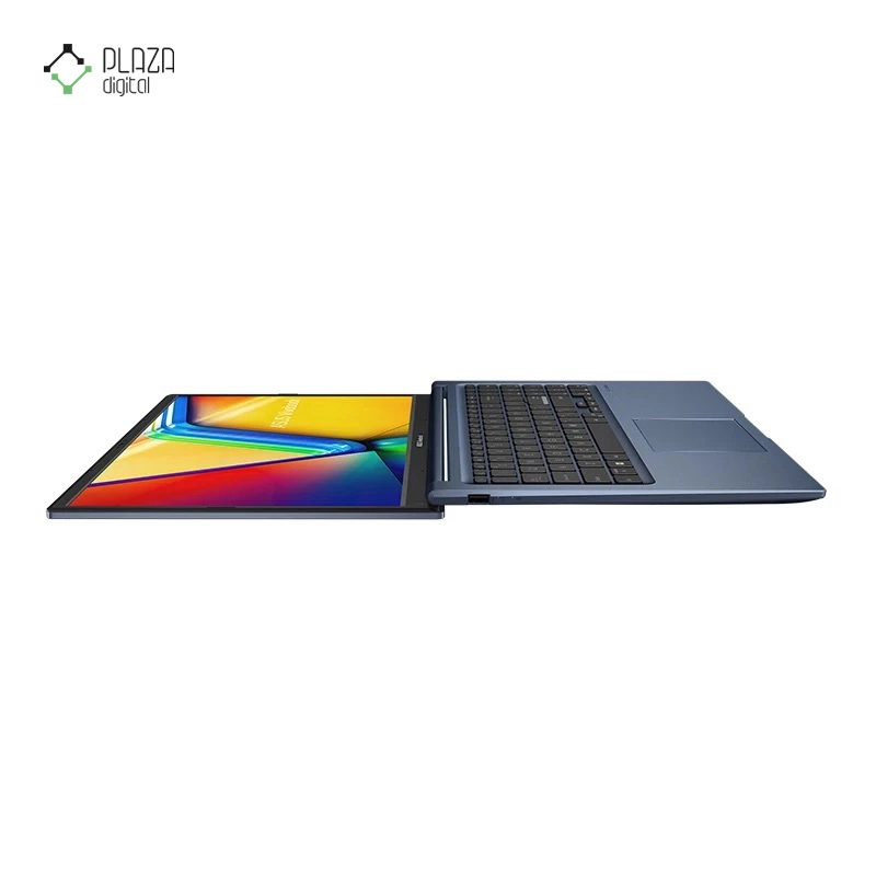 نمای 180 درجه لپ تاپ ایسوس 15.6 اینچی مدل VivoBook 15 F1504VA i3 1315U 12GB 1TB SSD Intel Iris Xe پلازا دیجیتال