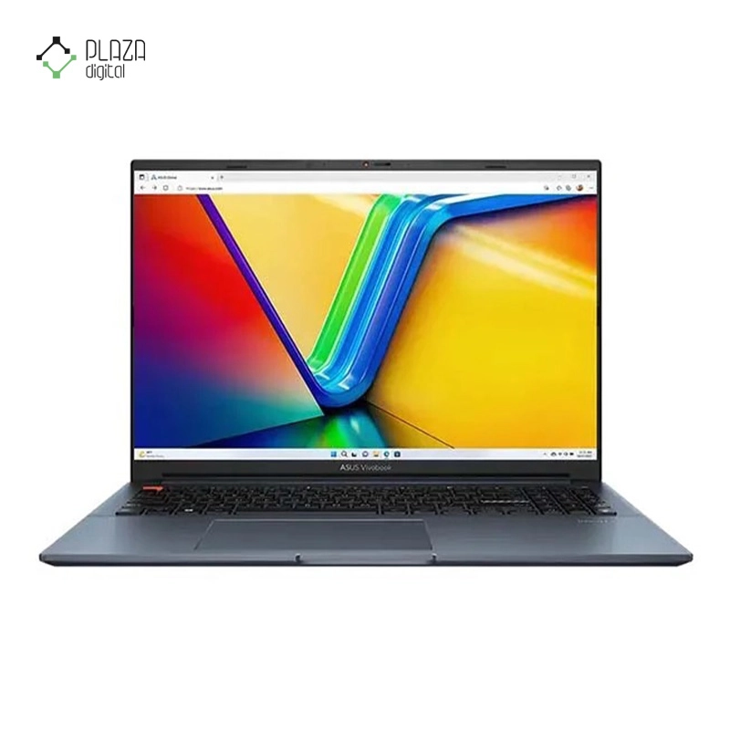 نمای جلو لپ تاپ ایسوس 15.6 اینچی مدل VivoBook Pro 15 OLED K6502VJ i7 13700H 32GB 2TB SSD RTX3050 پلازا دیجیتال