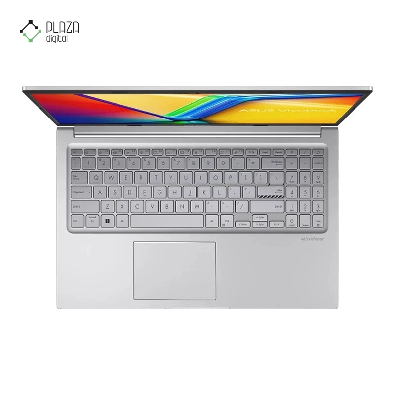 نمای کیبورد لپ تاپ ایسوس 15.6 اینچی مدل Vivobook 15 A1504VA i5 1335U 16GB 512GB SSD Intel HD پلازا دیجیتال