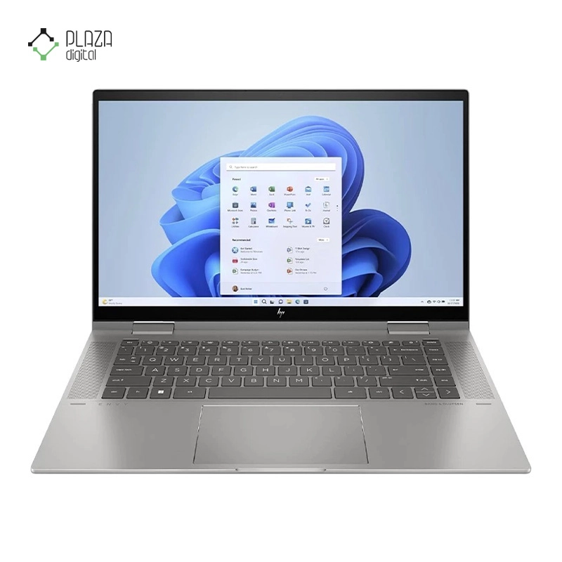 نمای جلو لپ تاپ اچ پی 15.6 اینچی مدل Envy X360 15 EW100 i7 1355U 16GB 512GB SSD Iris Xe پلازا دیجیتال