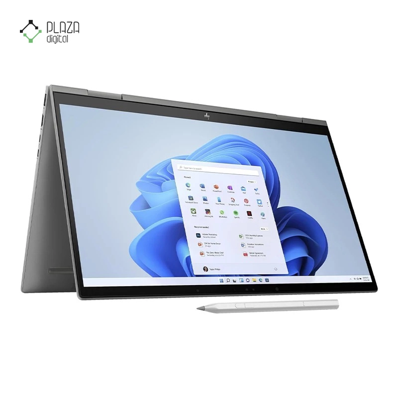 نمای 360 درجه لپ تاپ اچ پی 15.6 اینچی مدل Envy X360 15 EW100 i7 1355U 16GB 512GB SSD Iris Xe پلازا دیجیتال