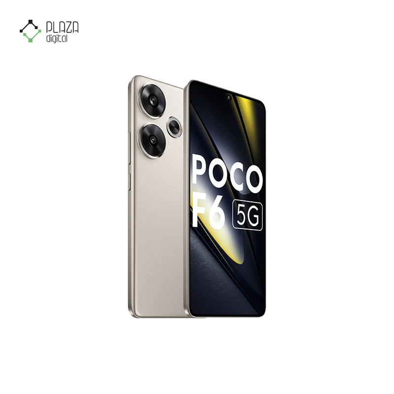 نمای راست گوشی موبایل شیائومی مدل Poco F6 دو سیم کارت ظرفیت 256GB رم 8GB - گلوبال تیتانیومی پلازا دیجیتال