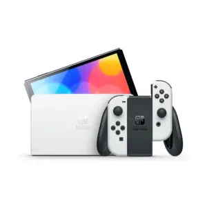 نمای اصلی کنسول بازی نینتندو مدل nintendo switch oled سفید