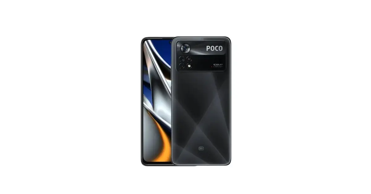 poco x4 pro 256gb 8gb xiaomi mobile black back front