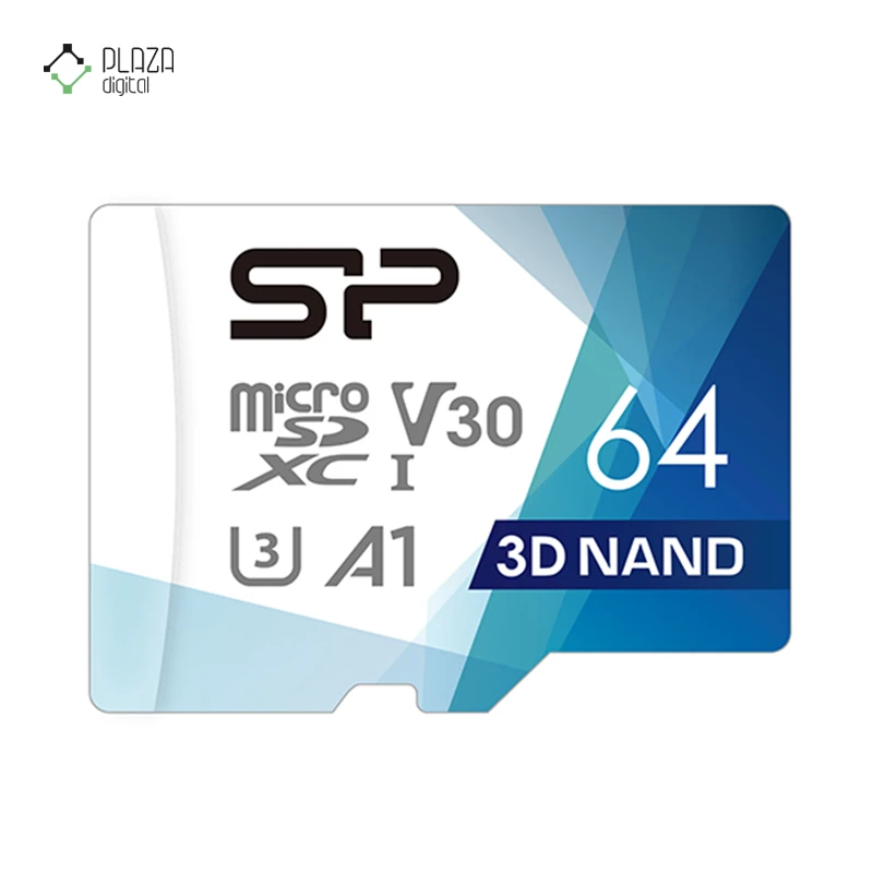 کارت حافظه microSDXC سیلیکون پاور مدل Superior Pro Colorful کلاس 10 استاندارد UHS-I U3 V30 A1 سرعت 100MBps ظرفیت 64 گیگابایت - پلازا دیجیتال